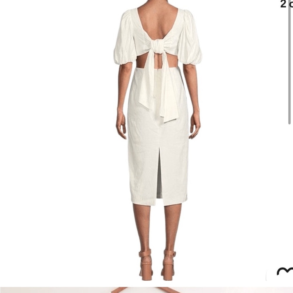 ANTONIO MELANI Cream puff Sleeve Dress